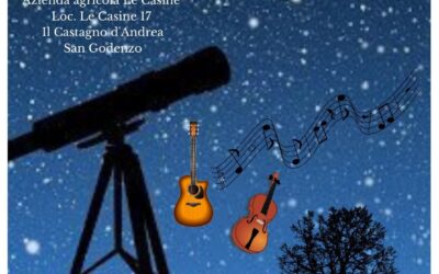 Domenica 13 Agosto “Erranti Note di Stelle” presso l’Azienda Agricola Le Casine