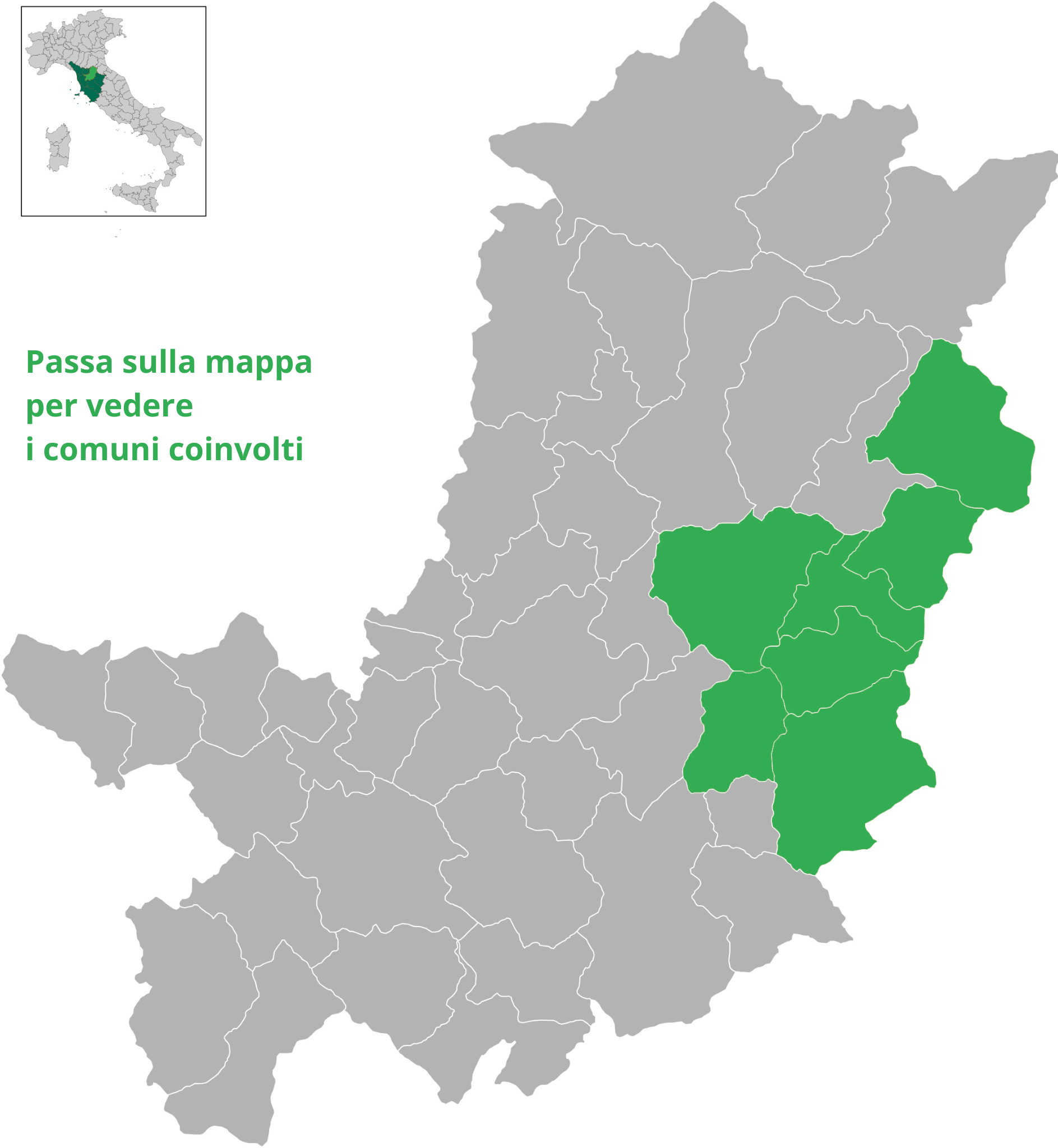 Territorio Foresta Modello delle Montagne Fiorentine